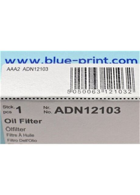 Фільтр масляний Nissan Primera/Almera/Sunny 1.3-3.0i 70-07 ADN12103 UA63 Blue Print (345779596)