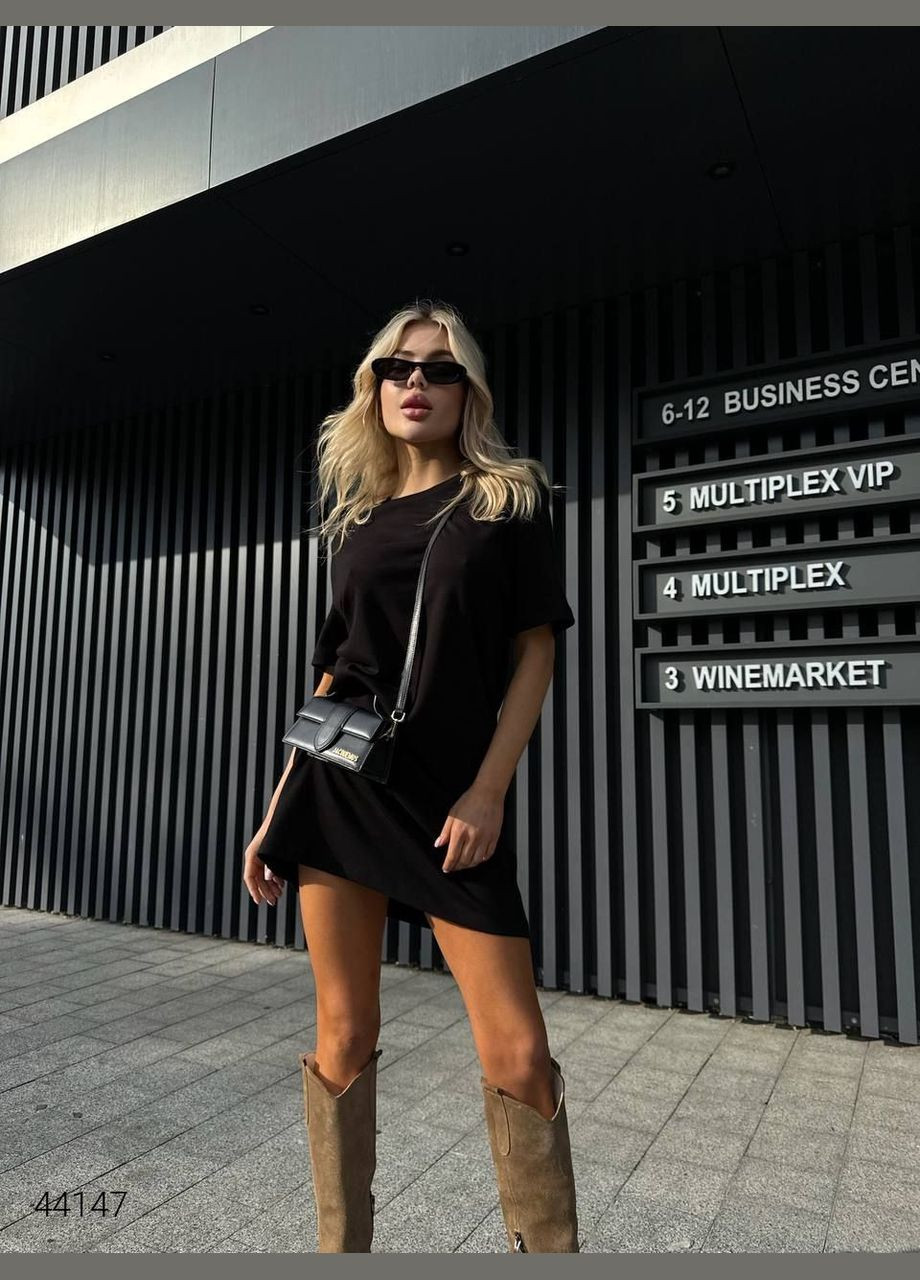 Футболка-платье базовая Liton - (303699188)