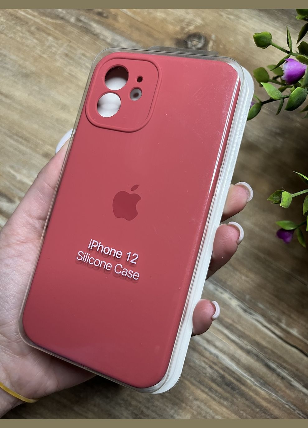 Чехол на iPhone 12 квадратные борта чехол на айфон silicone case full camera на apple айфон Brand iphone12 (293151833)