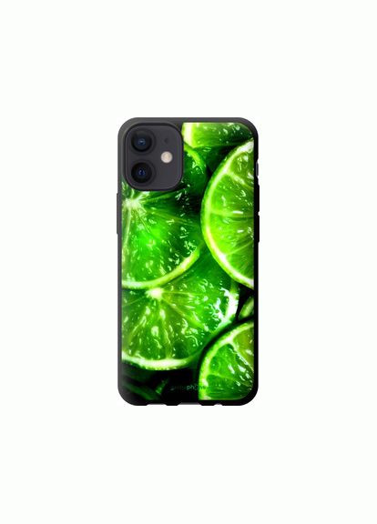 Чехол на iPhone 12 Mini Зеленые дольки лимона "852b-2071-2448" Endorphone (351853349)