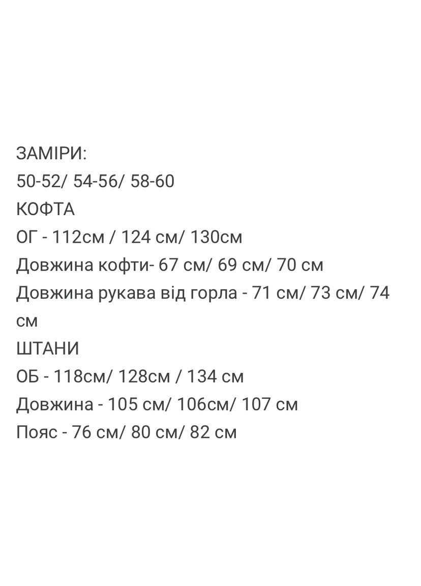 Женский теплый спортивный костюм FINO Mode (368540949)