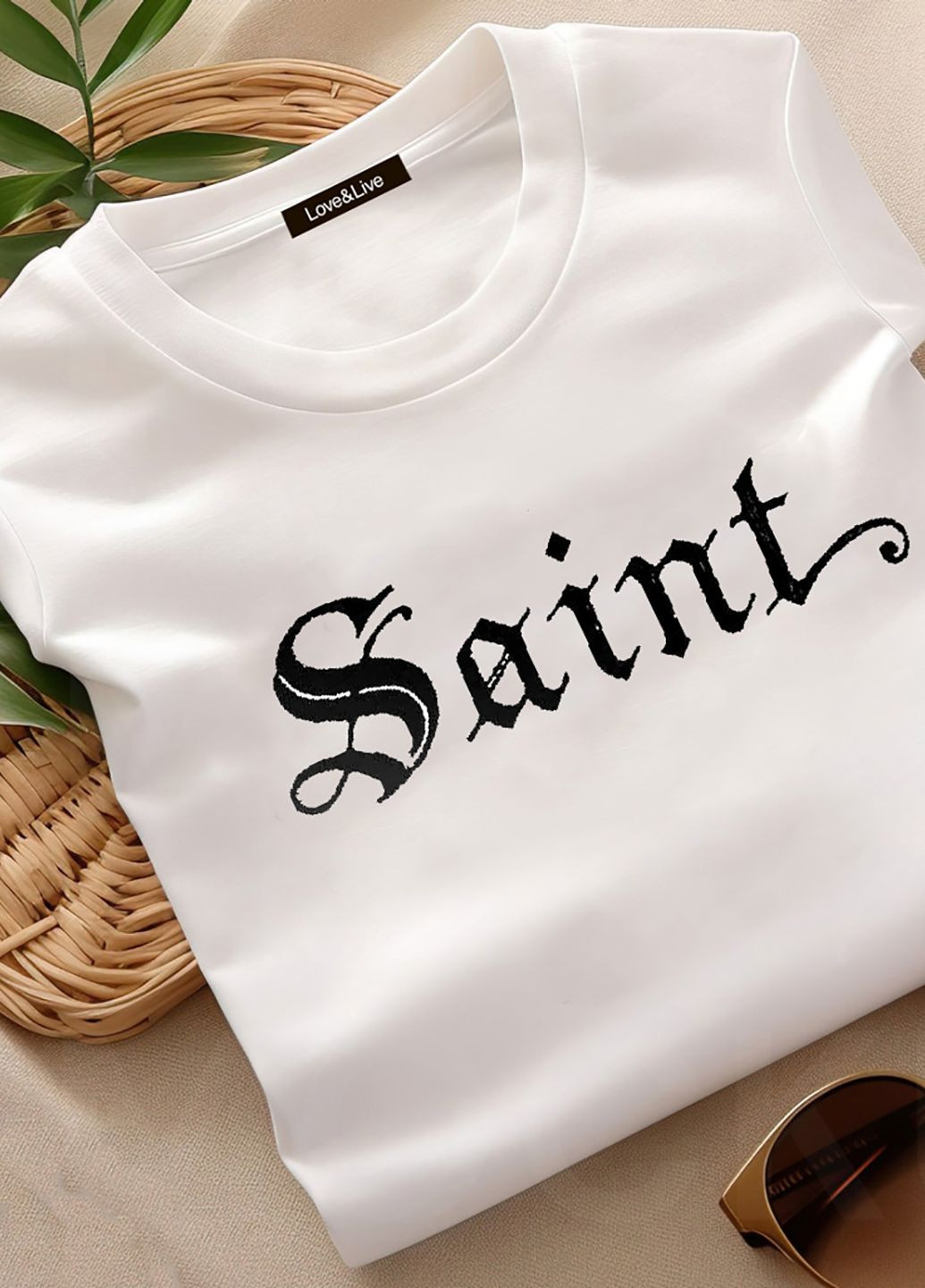 Біла демісезон футболка жіноча біла holiness itself Love&Live