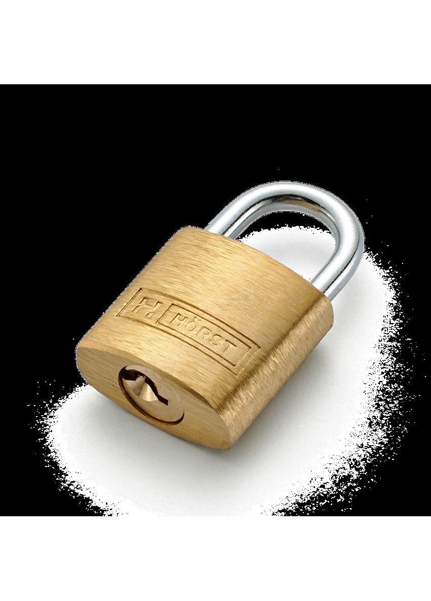 Замок для валізи навісний латунний 20 мм (HRB1-20E) Horst (301084606)