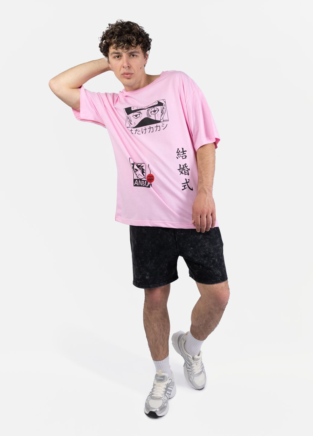 Рожева футболка чоловіча рожева 103826 Fashion