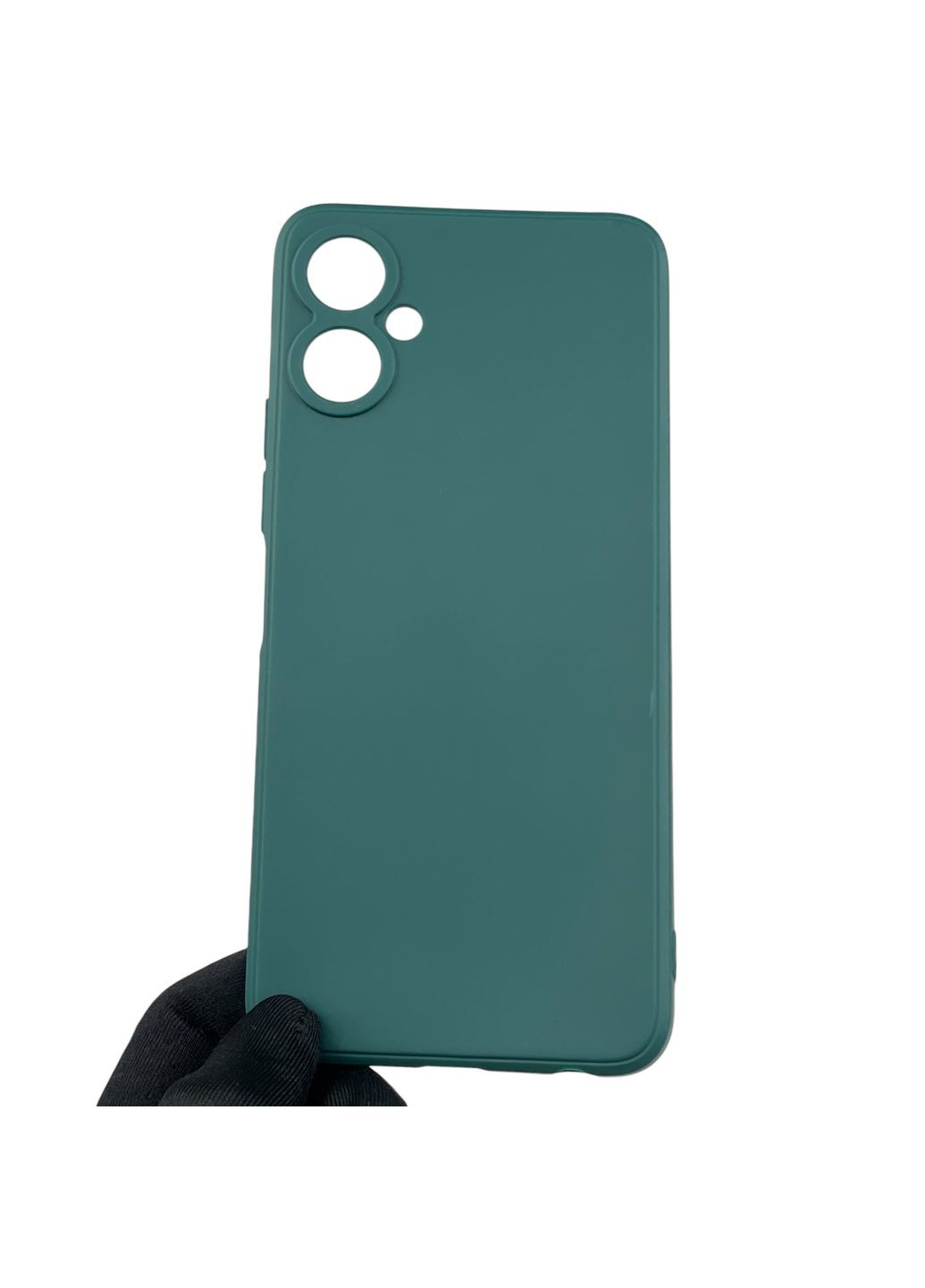 Чехол для Spark 9 Pro (KH7n) с квадратными гранями с защитой камеры на техно спарк 9 про зелёный Tecno (366387993)