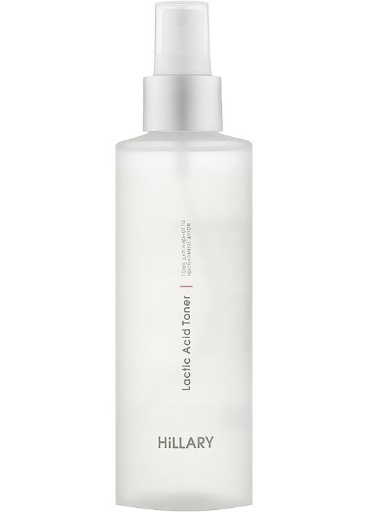 Тонік для жирної й проблемної шкіри обличчя Lactic Aсid Toner 200ml (911827-15192) Hillary (368630841)