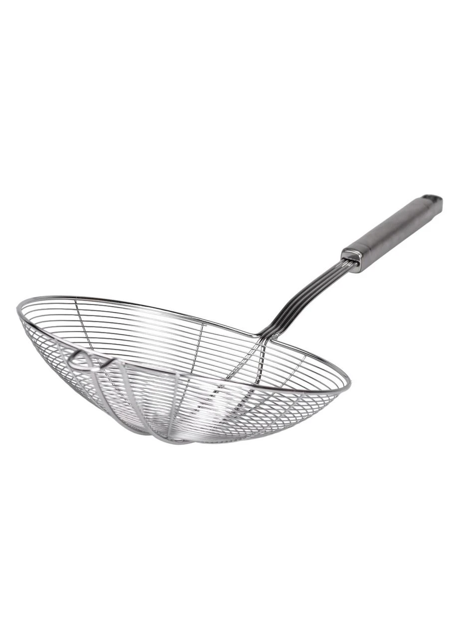 Шумовка из нержавеющей стали с ручкой Ø 14 см для фритюра HP-19-16-14CM Zhongjing (390100600)