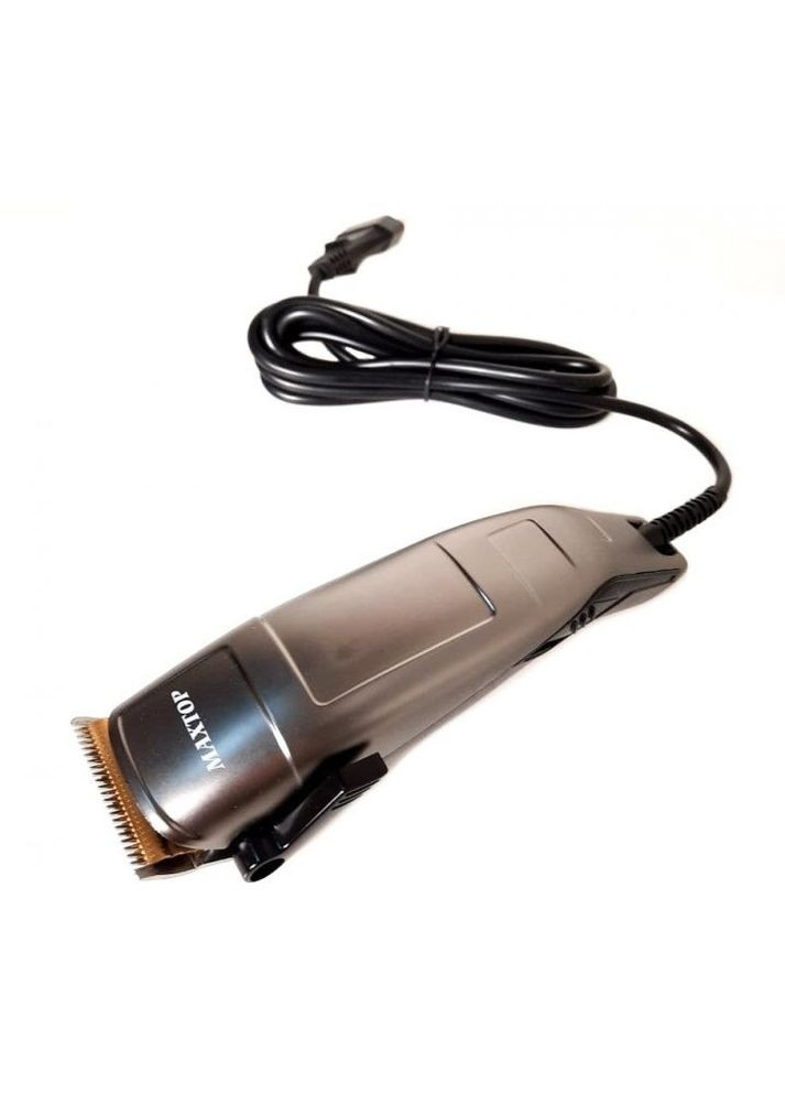 Профессиональная машинка для стрижения волос 4 насадки MP-7672 Pro + Ножницы Maxtop (365752145)