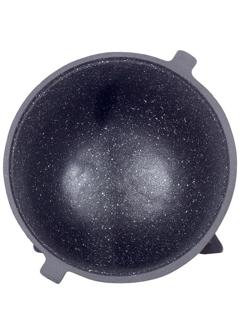 Котел чавунний 10л емальований для пікніка на природі казанок з ніжками Kamille (368990285)