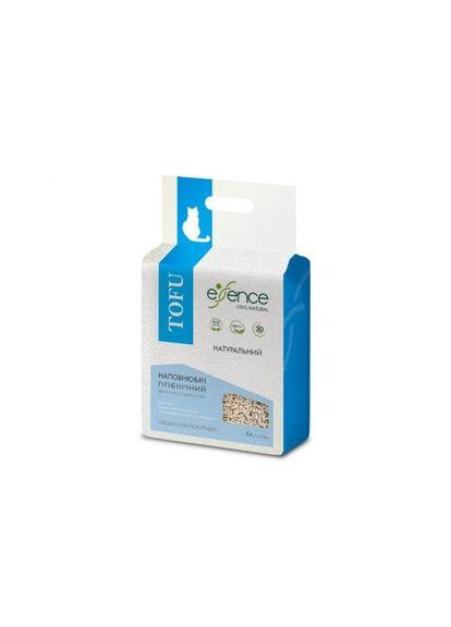 Наповнювач для котячого туалету з тофу, натуральний аромат, 6 л Essence (362583254)