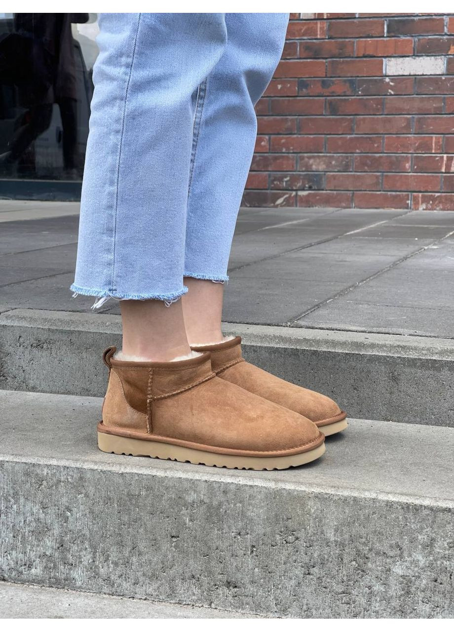 Угг Ультра Мини Замшевые Classic Ultra Mini UGG (362648231)