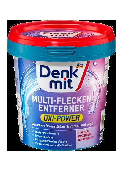Плямовивідник Oxi Power Універсальний 750 г Denkmit (326835279)