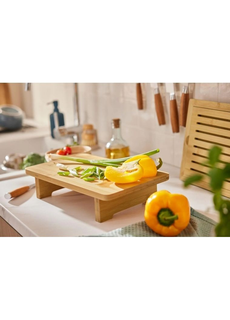 Бамбуковая доска/подставка для нарезки Livarno Home, 35*22 Lidl (368706684)