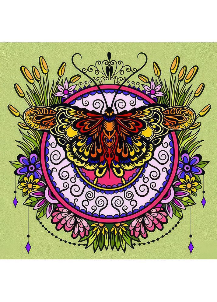 Набор для росписи-антистресс для взрослых см акриловый развивающий с подрамником Strateg (362427325)