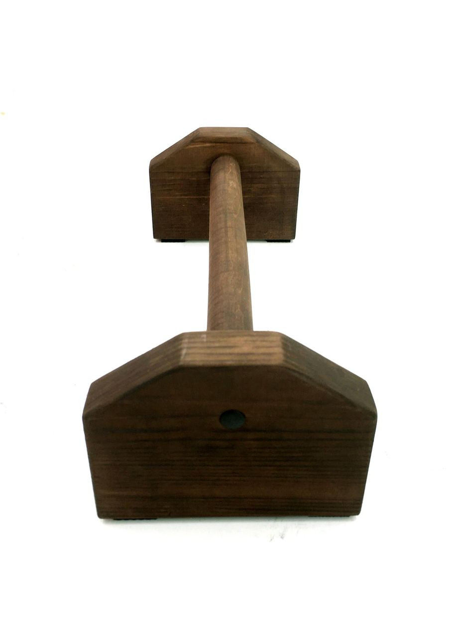 Упоры для отжиманий (паралетсы) из дерева Прая капучино (ПРЛ-000109) No Brand (328227996)