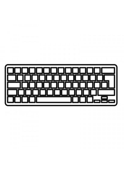 Клавіатура ноутбука Aspire E5473 Series черная без рамки UA (A43950) Acer aspire e5-473 series черная без рамки ua (275092858)