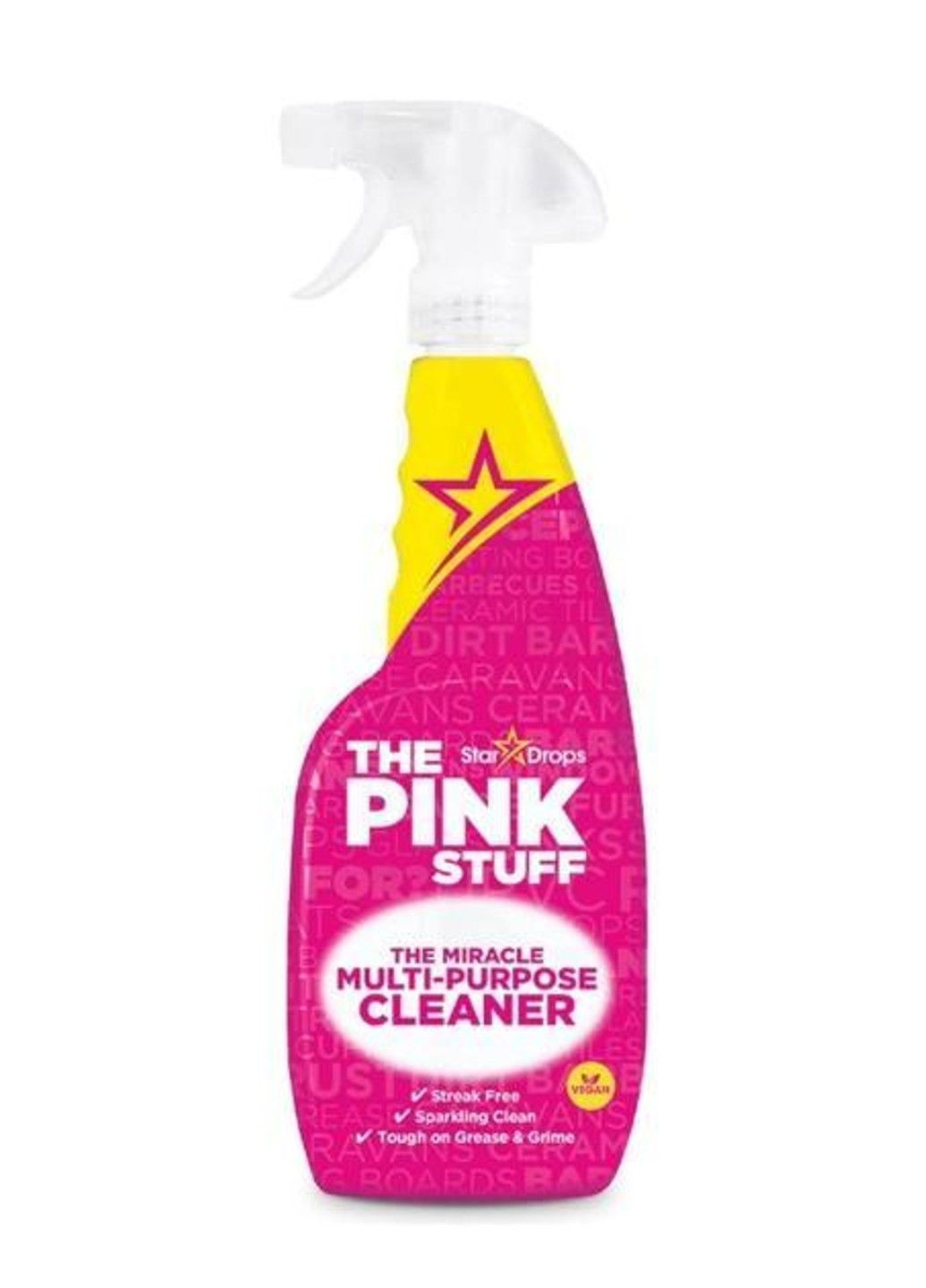 Універсальний спрей для очищення твердих поверхонь The Miracle Multi-Purpose Cleaner 750 мл The Pink Stuff (331787297)
