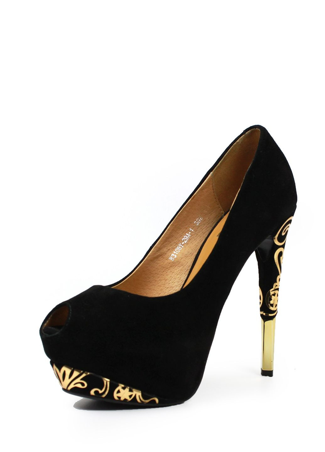 It-Girl Туфлі чорний з натуральна шкіра, — літо (301026700)