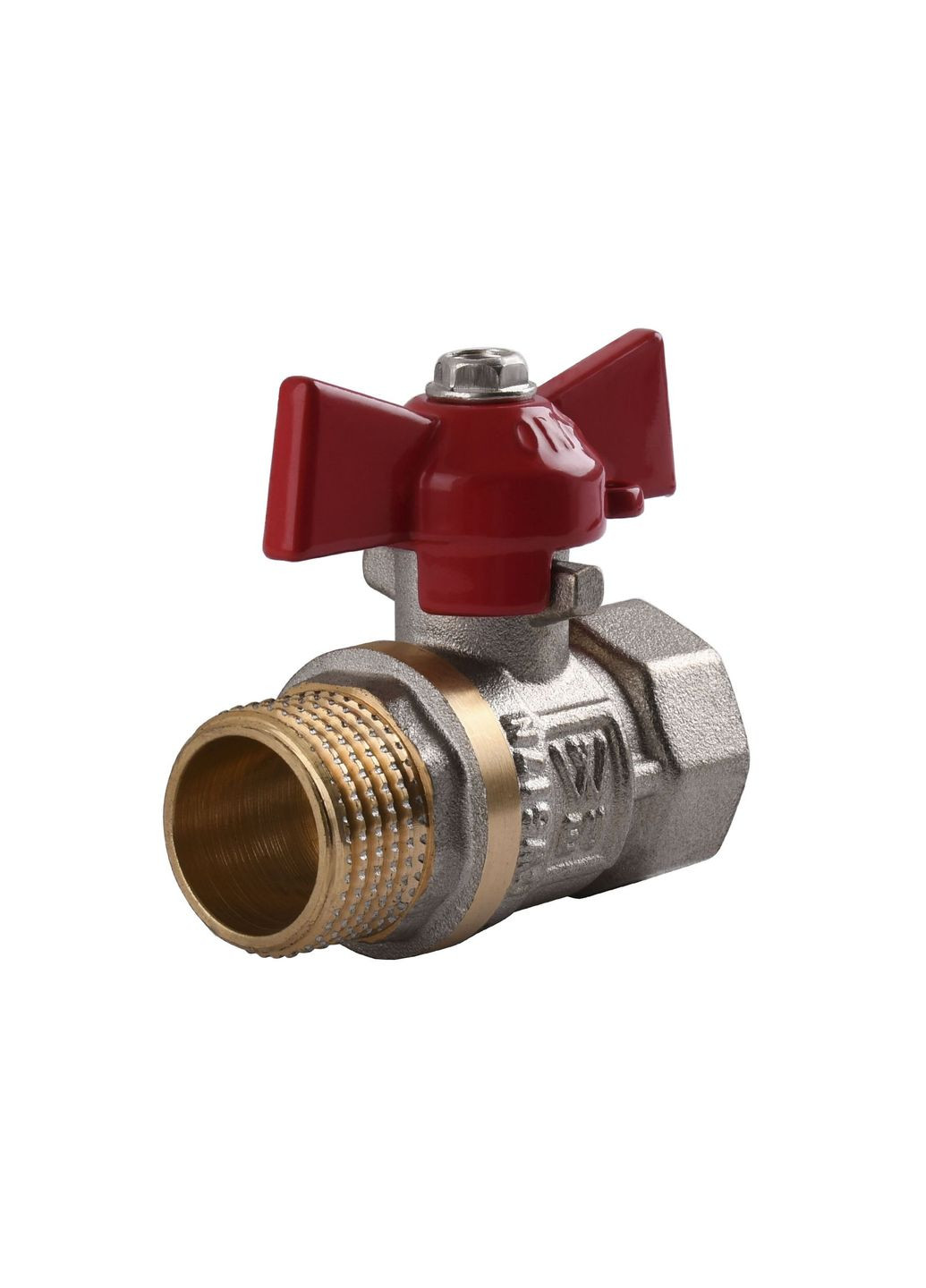 Кран кульовий прямий WATER VALVE 1/2″ ЗВ КБ NVV Q002 Quality (299996855)