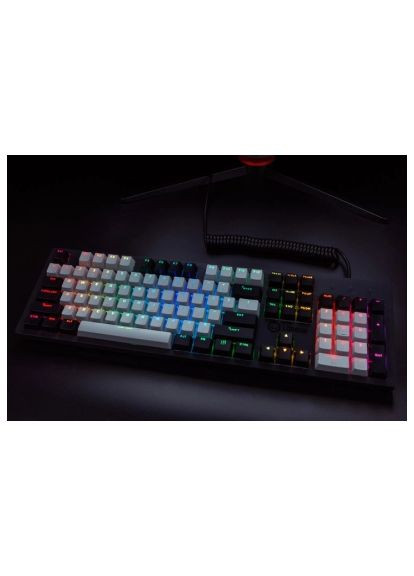 Клавіатура (LRG-GK514B-UA) LORGAR Azar 514 RGB USB UA Black (366156007)