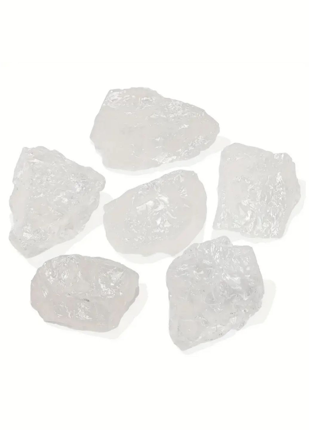 Необроблений камінь Прозорого кварцу 1 шт, розмір каменя 30 мм No Brand (308994189)