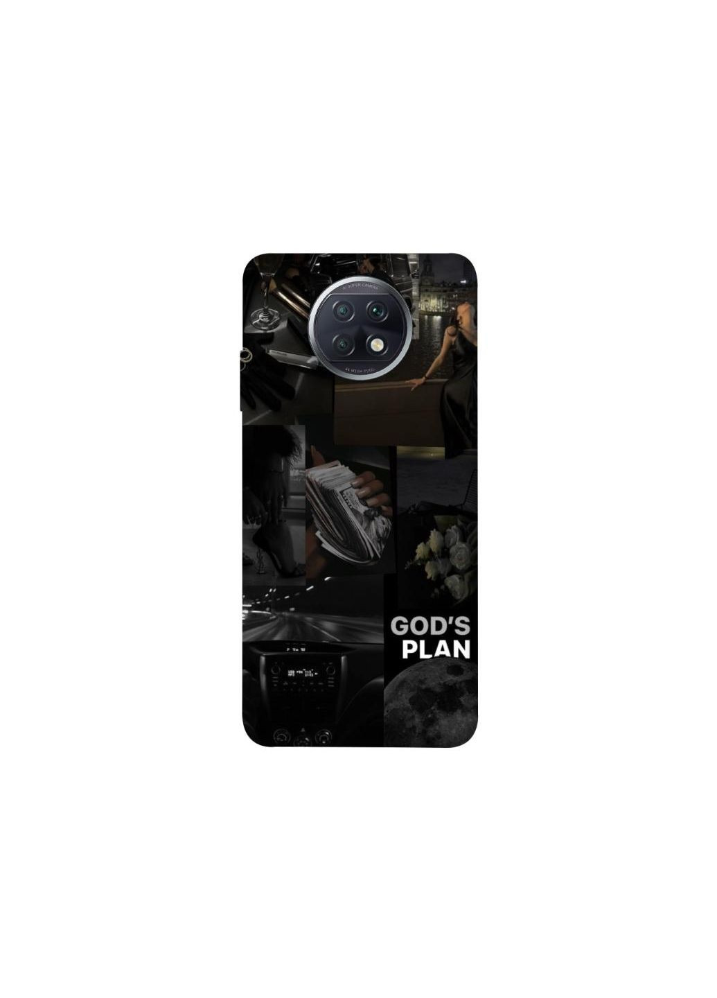 Чехол на Xiaomi Redmi Note 9 5G / Note 9T God's plan Frontalka (354223198)