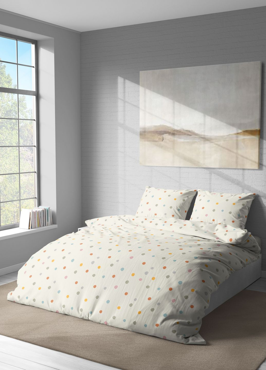 Комплект постільної білизни Півтораспальний поплін L-2057/1 Lelit (325701743)