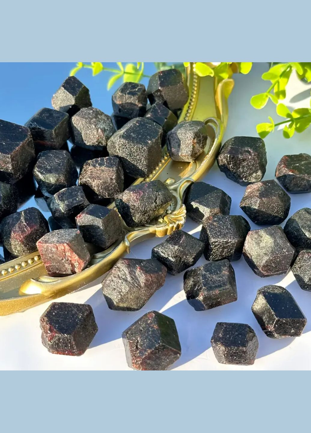 Необроблений камінь Червоного гранату 1 шт, розмір каменя 35х30 мм No Brand (317270353)