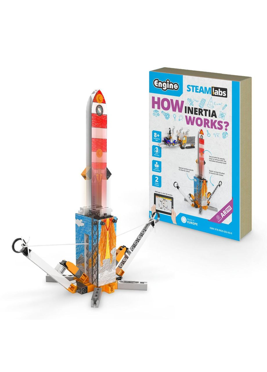 Конструктор Stem Як працює інерція Engino (362915387)