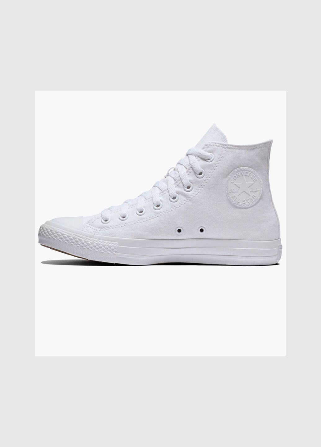 Білі Літні кеди жіночі chuck taylor all star monochrome white 1u646 Converse