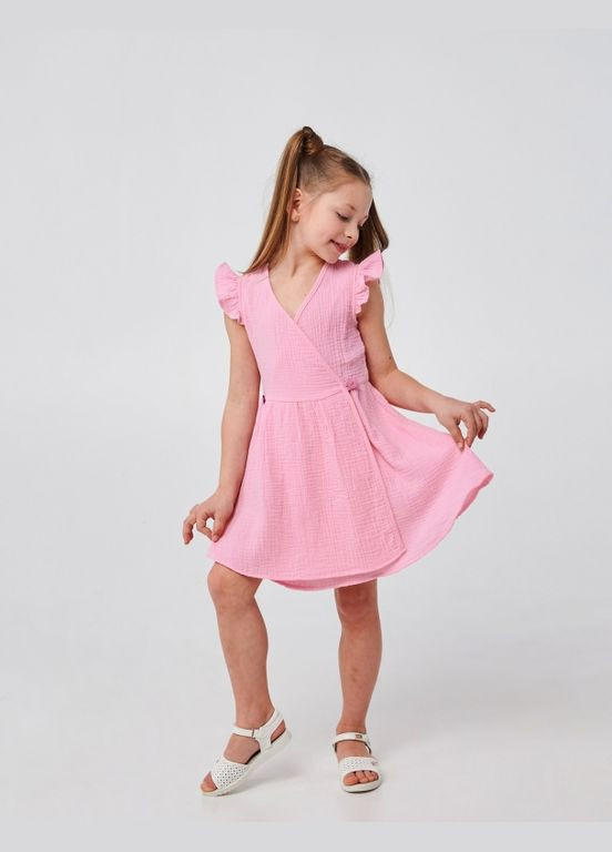 Розовое платье розовый Smil (290981777)