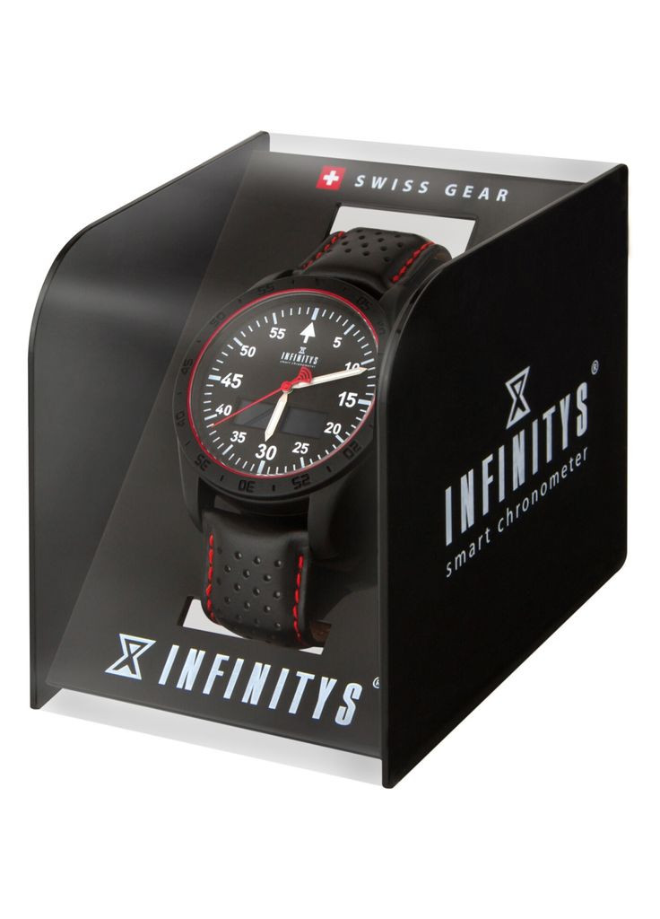 Смарт-часы r Смарт-ча (swwpaii2sscbl) Atrix infinitys x20 45mm swiss sport chrono black-leathe (282940500)