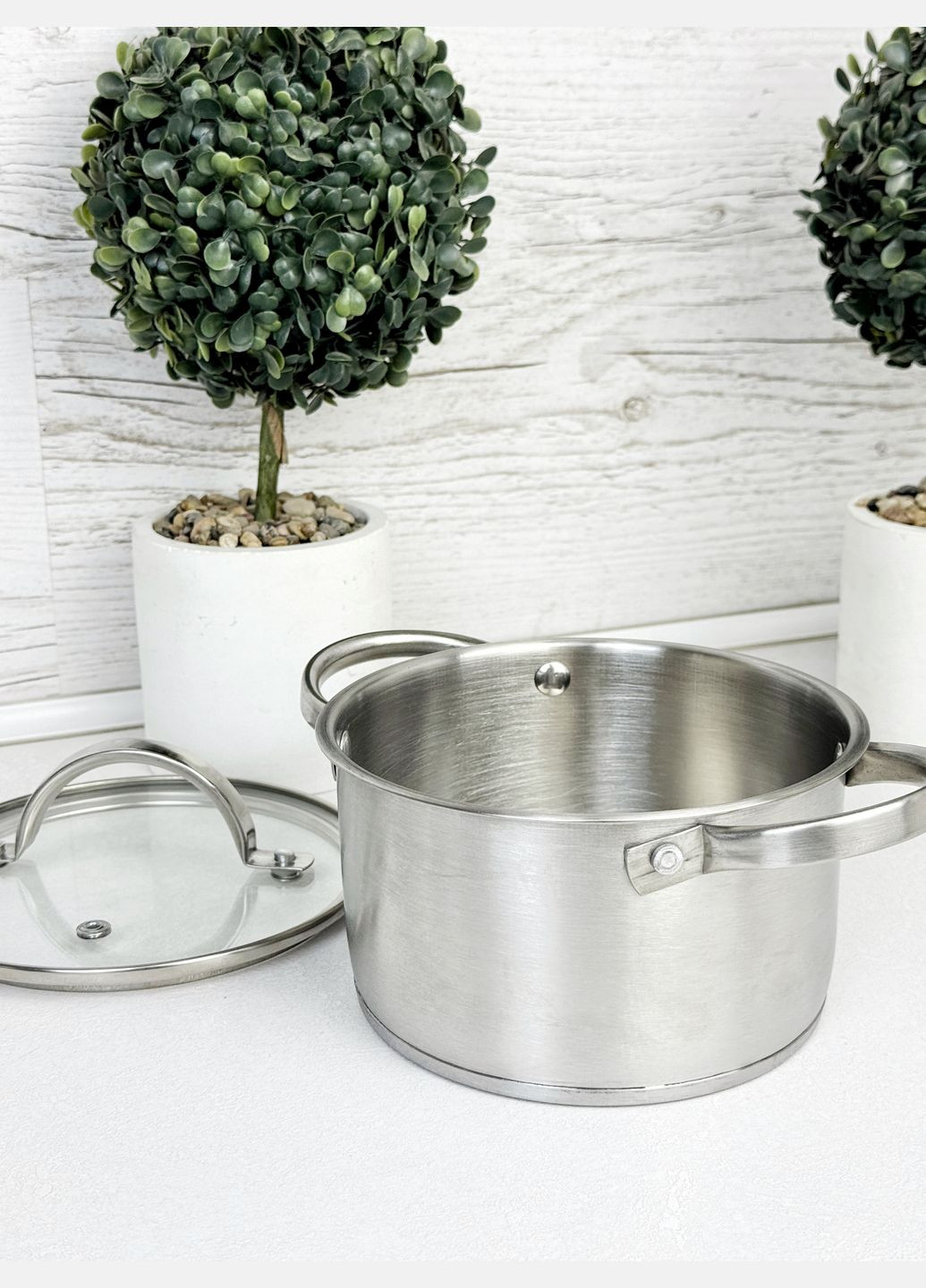 Кастрюля со стеклянной крышкой 1,4л Eterna IN0016ET Intrendo (335821210)