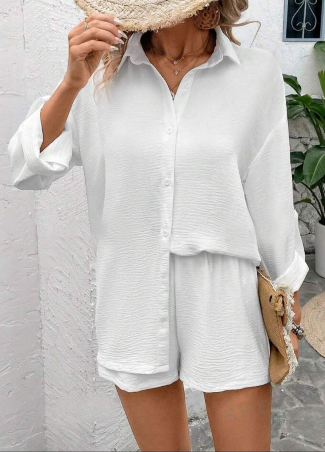 Костюм двойка: Удлиненная рубашка и шорты Tik-Tak (325401568)