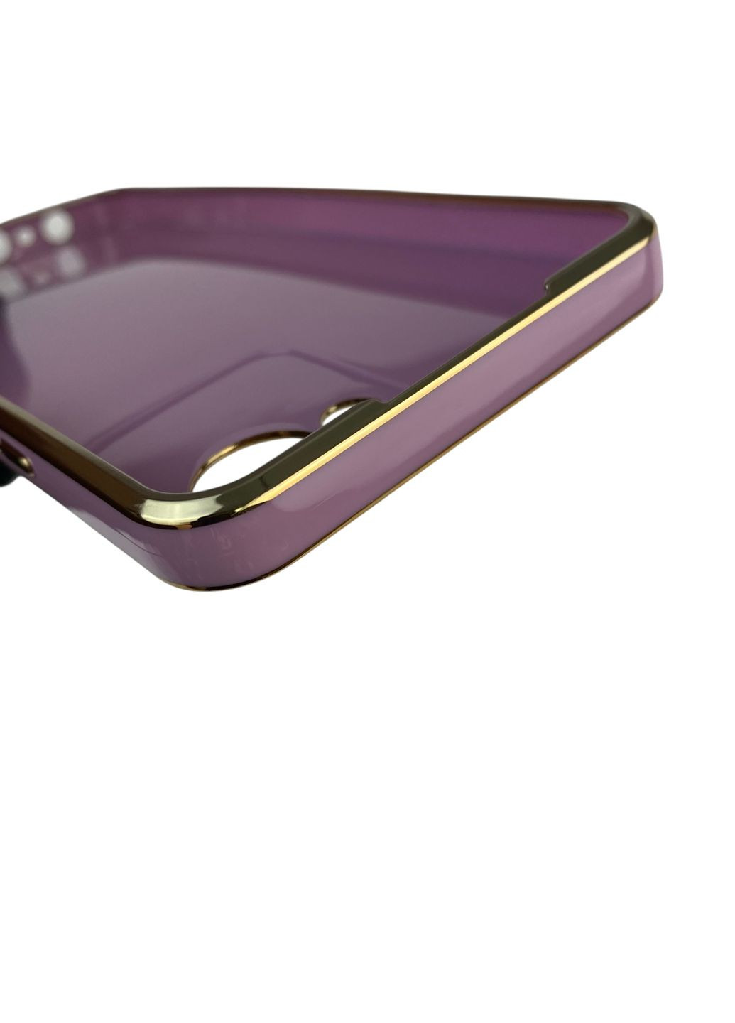 Чохол для C30S з кільцем-підставкою із золотою окантовкою на реалмі с30с чорничний gs1 Realme (366227793)