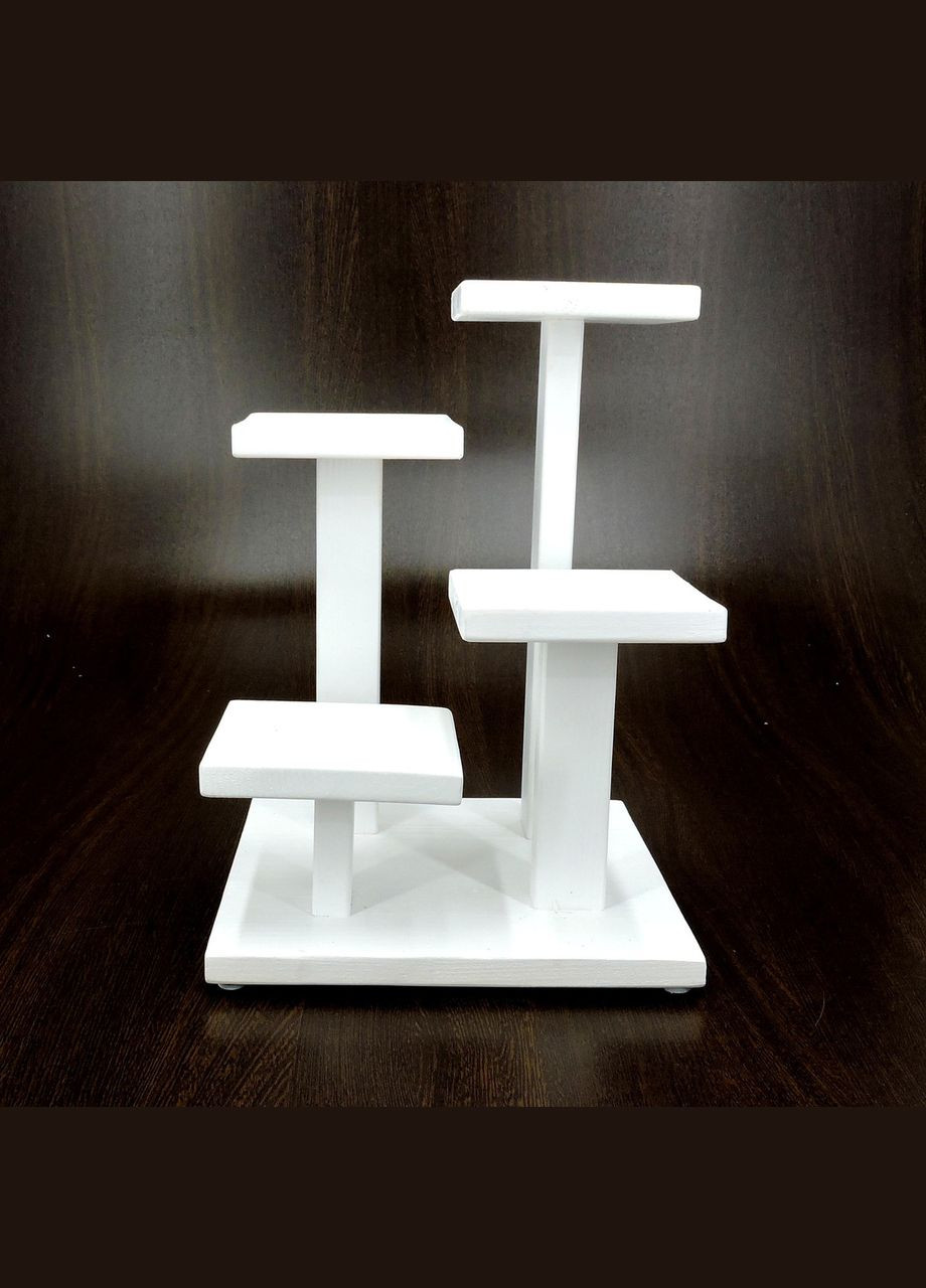 Підставка для квітів з дерева Ковадонга зефір (ЦВП-006320) No Brand (328226520)