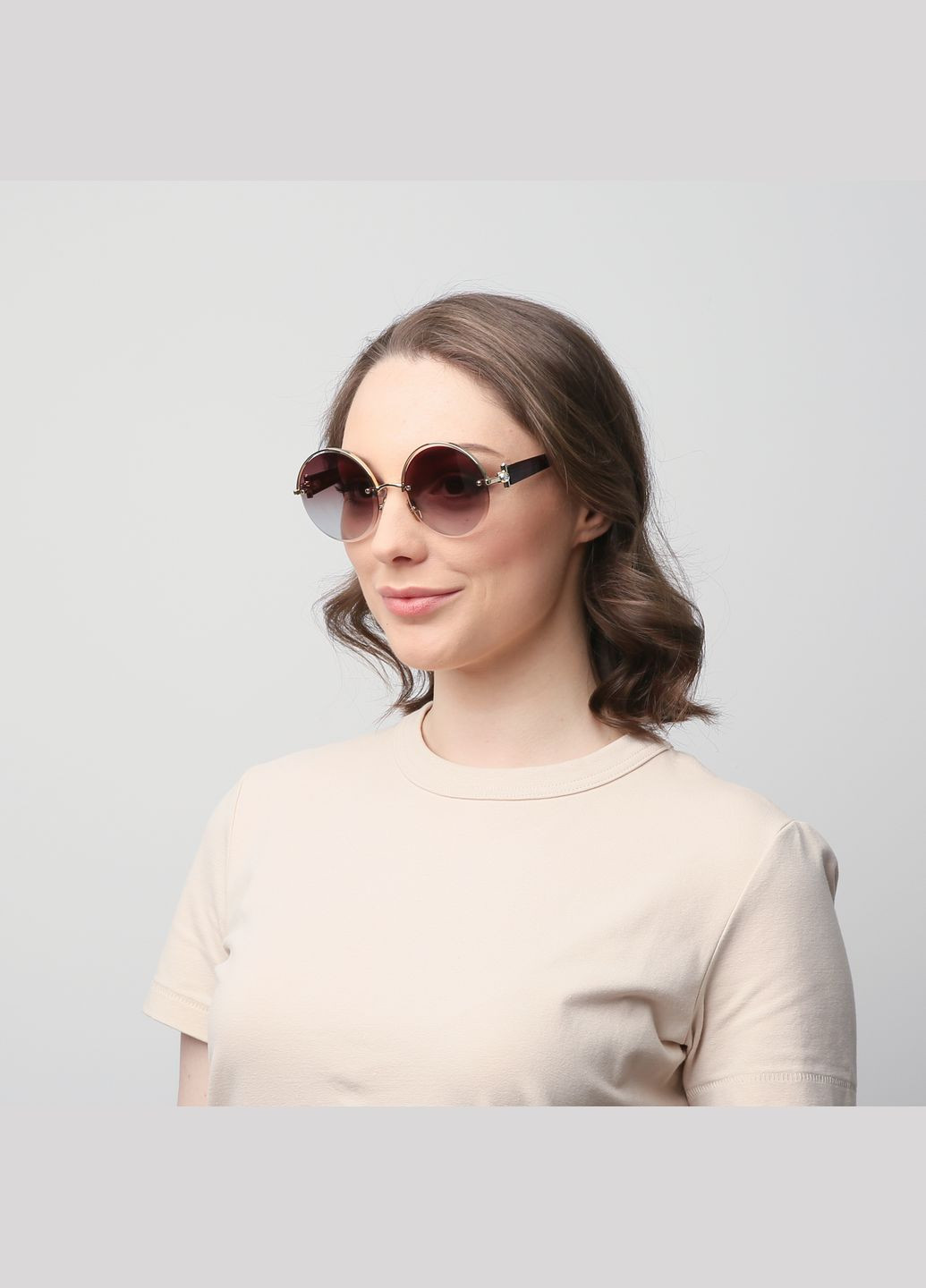 Солнцезащитные очки с поляризацией Драгон-флай женские LuckyLOOK 844-644 (289358452)