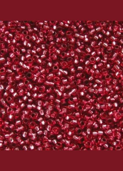 Бісер чеський Блискучий 340 / 18298 калібр 10/0 Рожевий темний Упаковка 5 грам Preciosa (316918252)