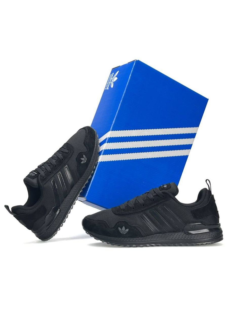 Чорні Осінні кросівки чоловічі adidas black No Brand POD-S All