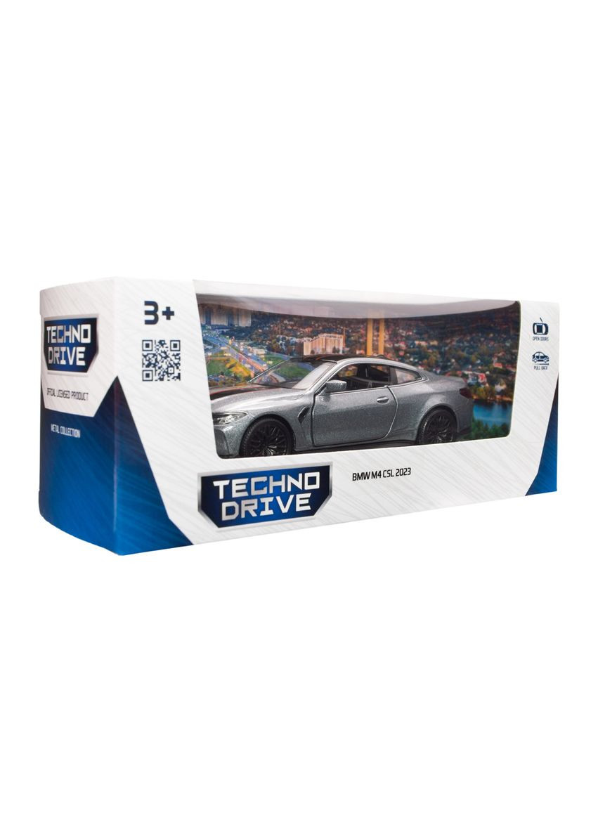 Автомодель — BMW M4 CSL 2023 (сірий) TechnoDrive (368771630)