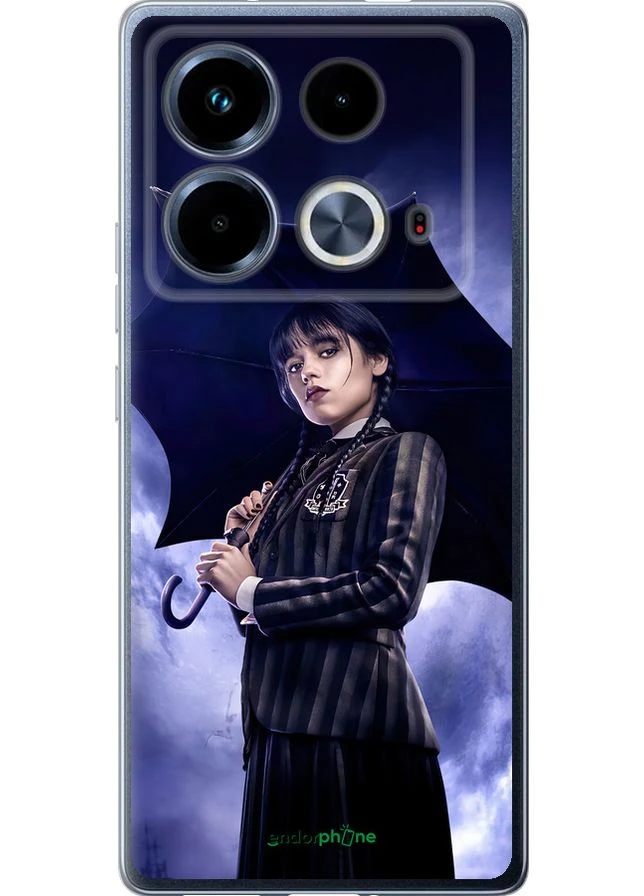 Чехол на Infinix Note 40 Wednesday v2 "5516u-3707-70447" Endorphone (387493409)