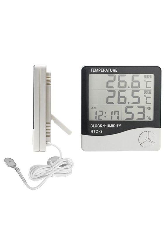 Термометр гигрометр цифровой Ketontek НТС-2 с выносным датчиком (100095) Ketotek (321960343)