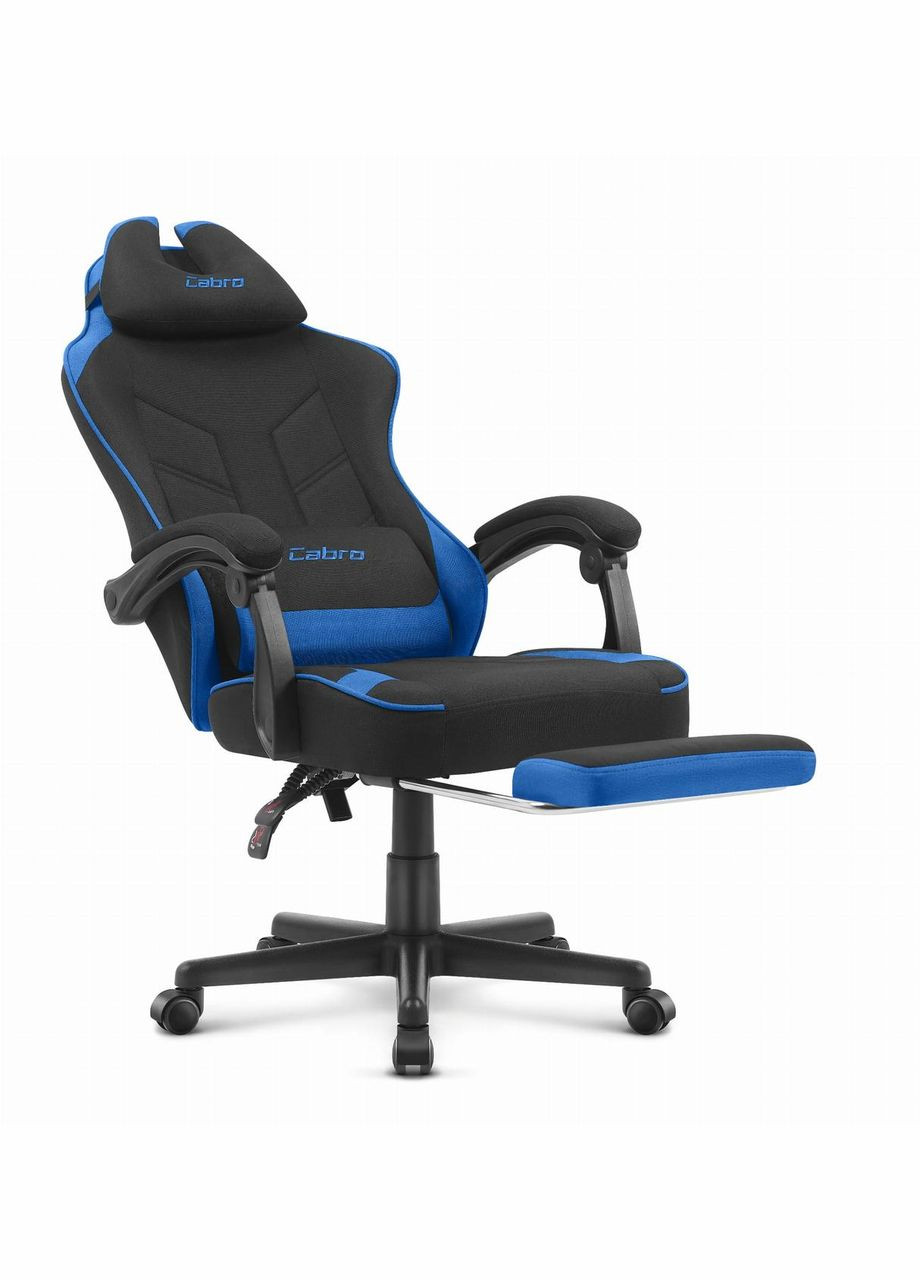 Крісло C504 Black-Blue тканина No Brand (347311577)