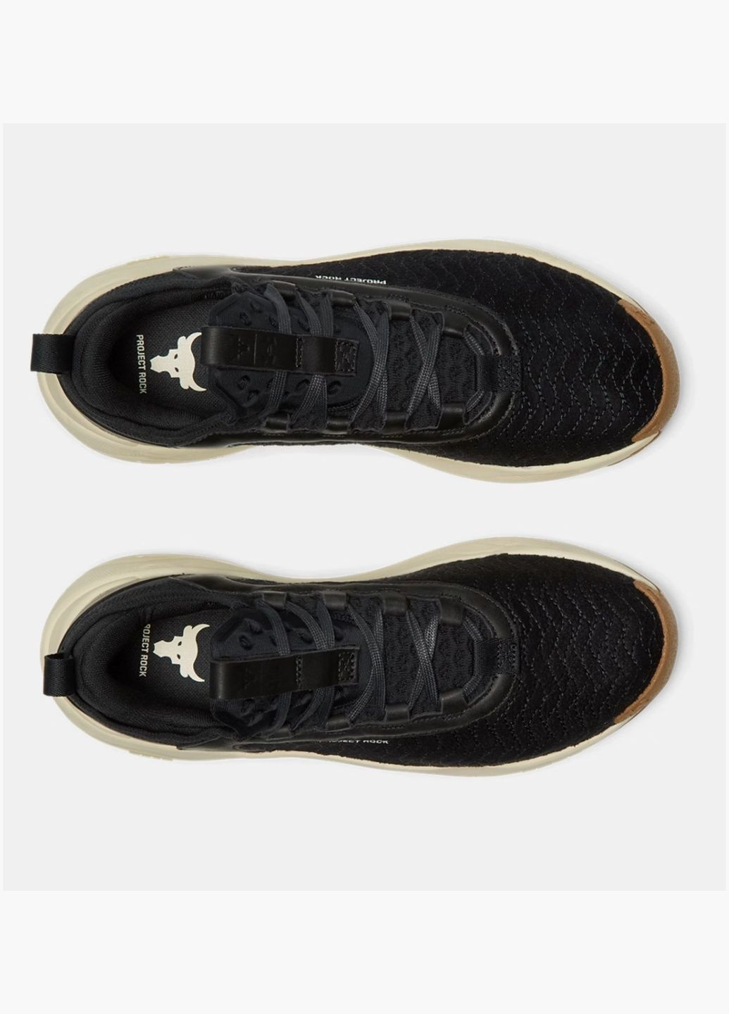 Чорні всесезонні кросівки унісекс u training project rock 7 luxe black 3027666-001 Under Armour