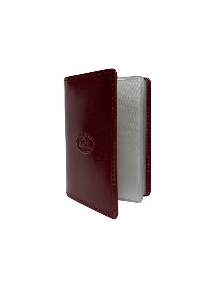 Красная визитница из бычьей кожи Italico 1007 rosso Tony Perotti (303829834)