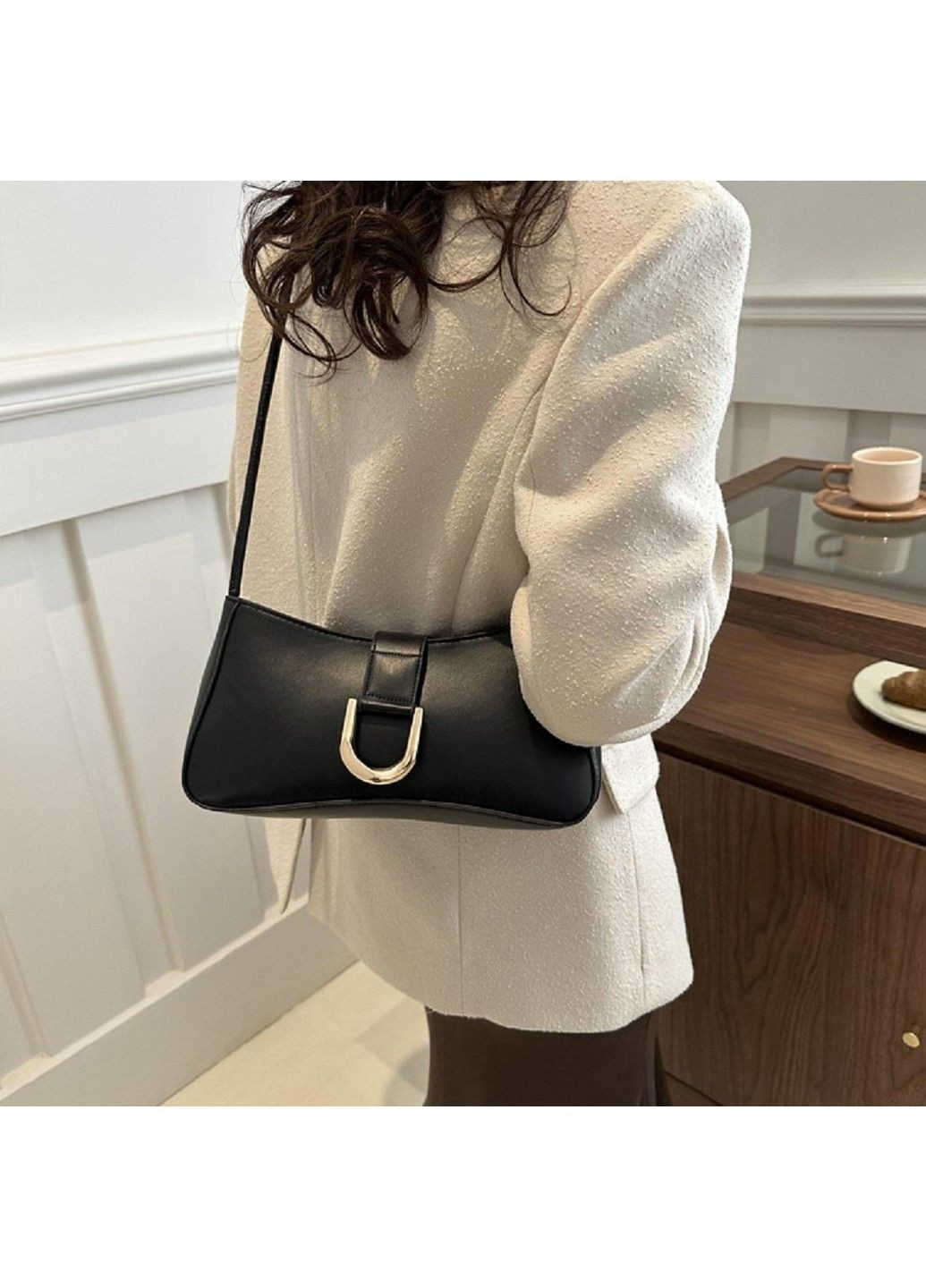 Кроссбоди из эко-кожи черное P2-6718A Lilly (369892892)