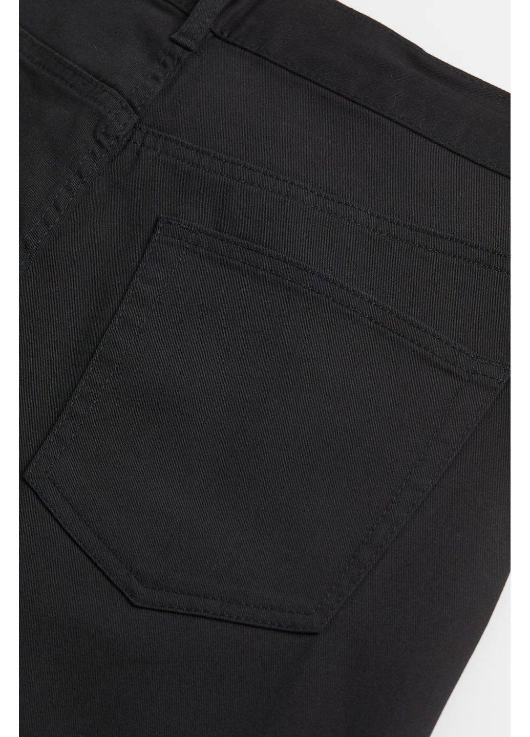 Черные летние джинсы slim fit H&M