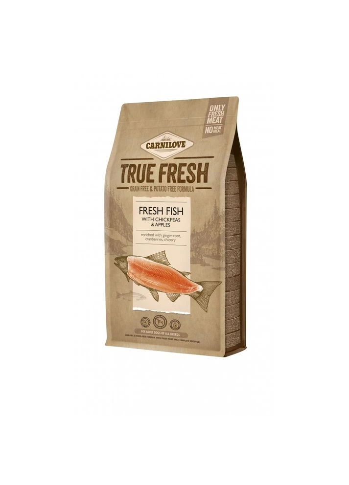 Корм сухий True Fresh Fish for Adult dogs для дорослих собак усіх порід з рибою 1,4 кг Carnilove (386508936)