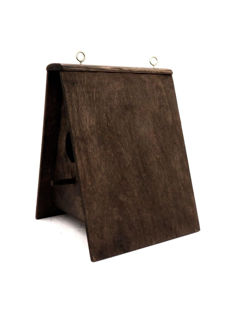 Шпаківня садова з дерева Стриж мокко (СКВ-000710) No Brand (328605984)