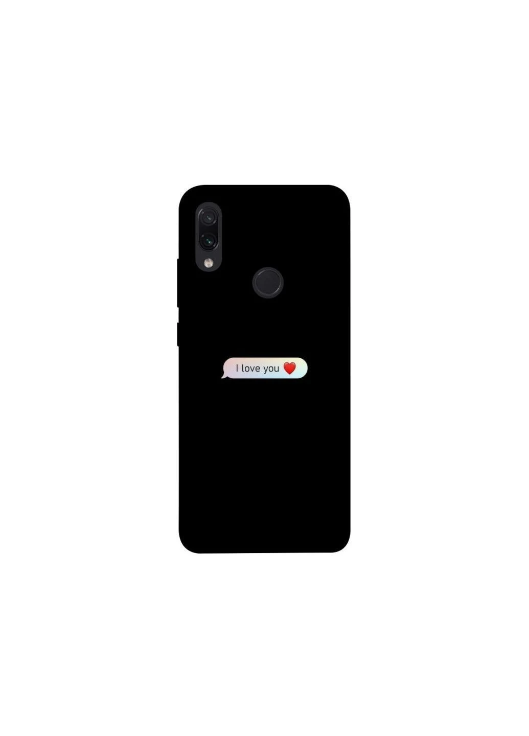Чехол на Xiaomi Redmi Note 7 / Note 7 Pro / Note 7s Love aesthetic ver.10 Frontalka (377013273)